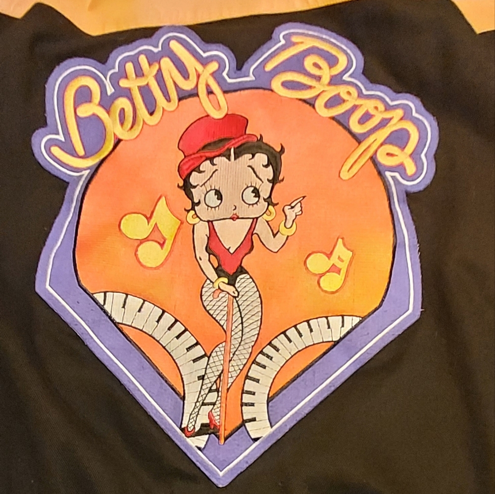 Betty Boop leather jacket Woman's  XL